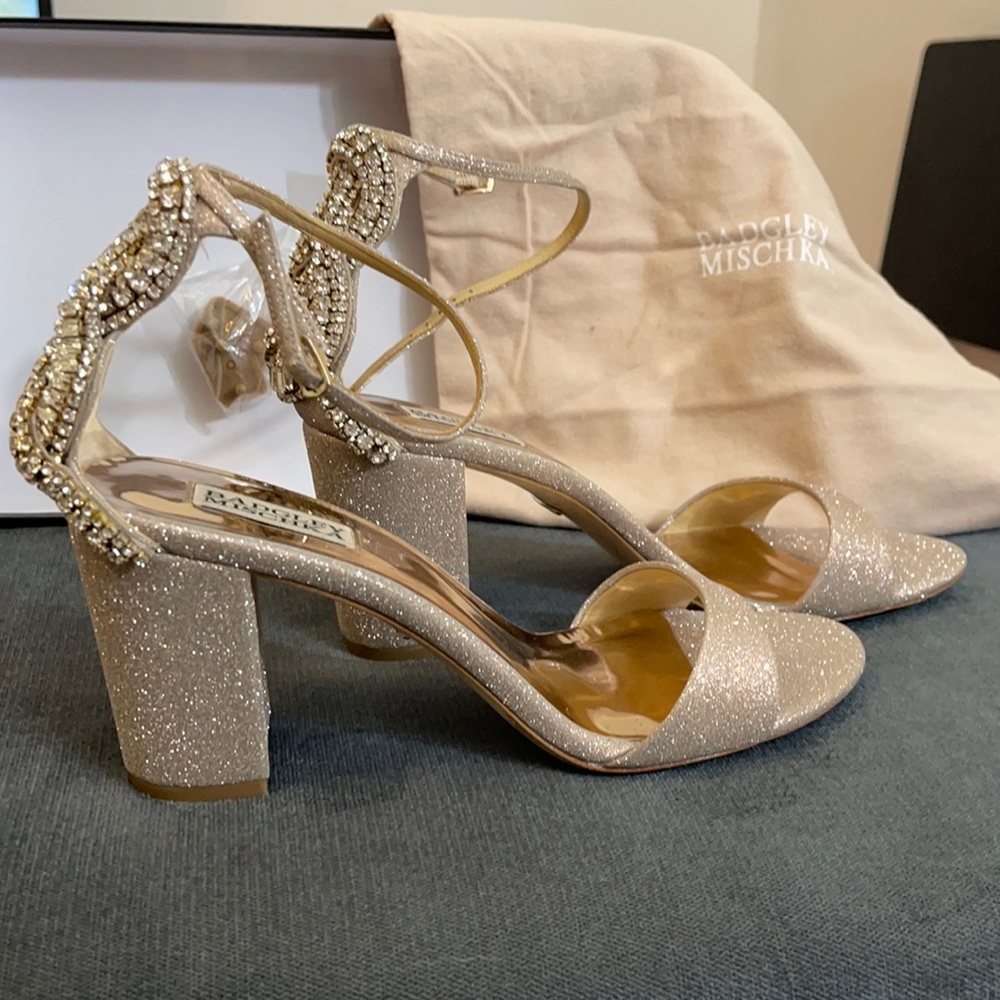 Gorgeous Badgley Mischka Zabella CHMGLT Size 10